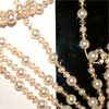 Swarovski beads strung up