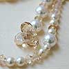 Tassle End of Beaded Crochet Lariat