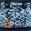 Graffitti Girl felted bags