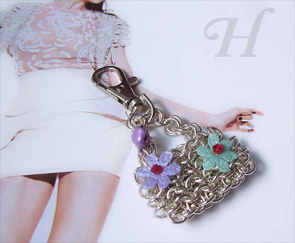 chain mail mini bag accessory