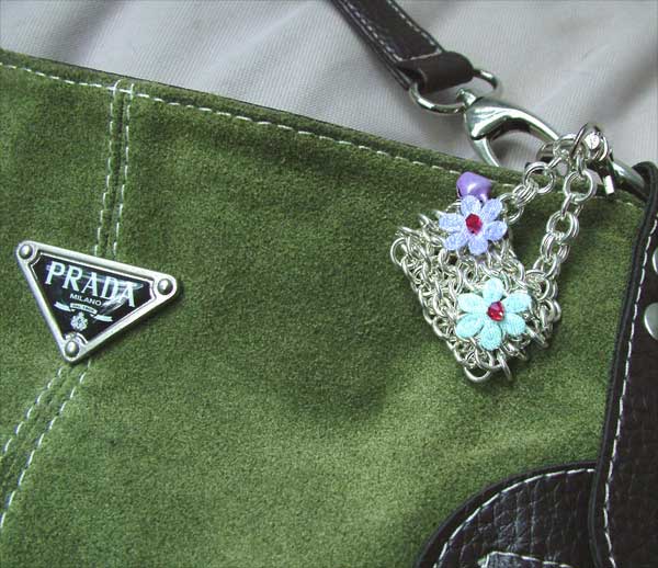 chain mail mini bag accessory