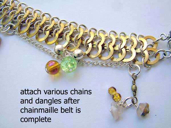 Chain maille Belt