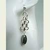 Triangulation Hematite earrings