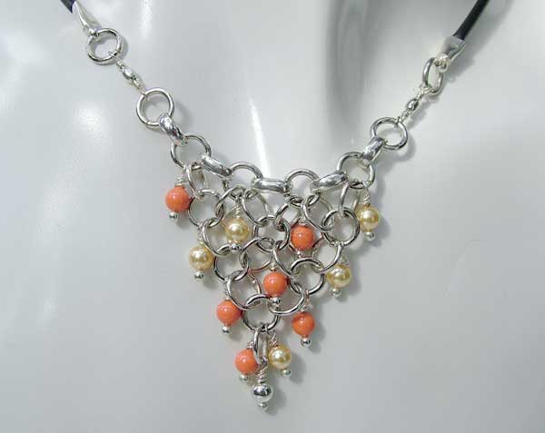 Triangulation Happy Gold - chain maille jewelry