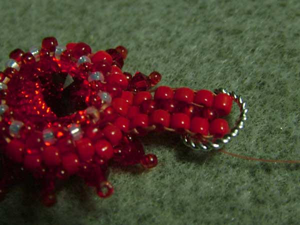 Fire and Water rivoli Swarovski earrings