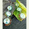 Starlit Invasion Swarovski handmade earrings