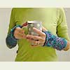 handmade fingerless gloves