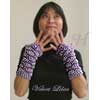 Velvet Lilac Fingerless Gloves