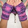 handmade fingerless gloves