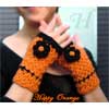 handmade fingerless gloves