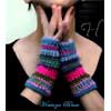 handmade fingerless gloves