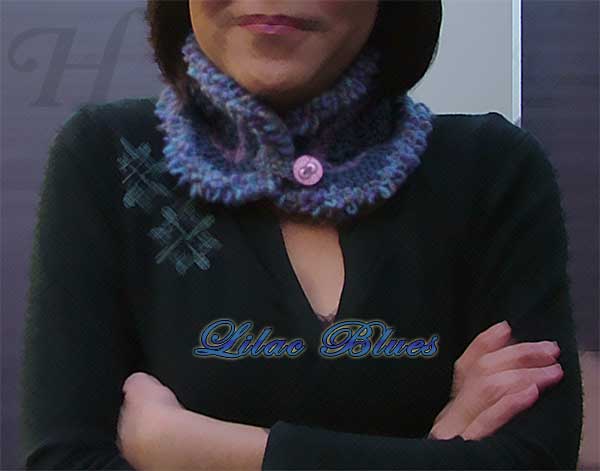 handmade neck warmer or neck wrap
