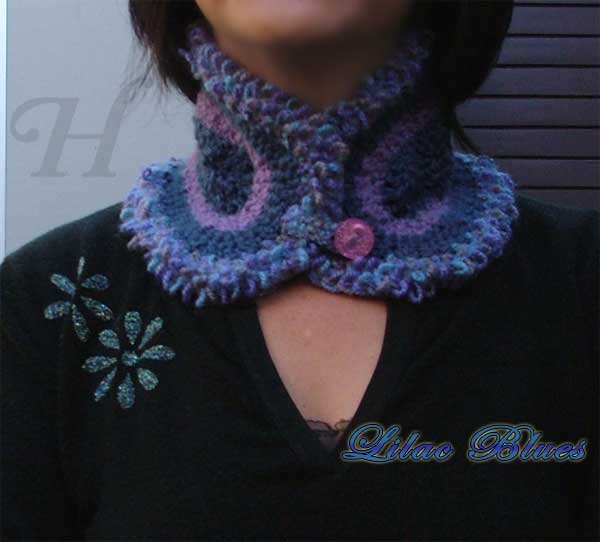 handmade neck warmer or neck wrap