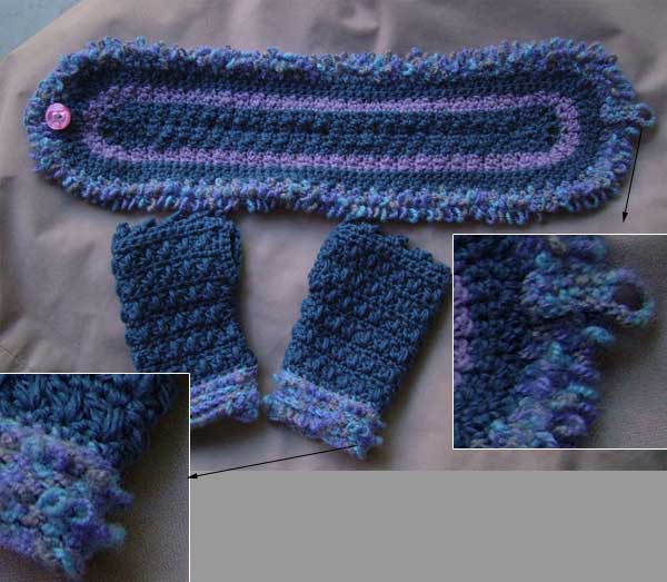 handmade neck warmer or neck wrap