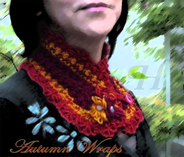 handmade neck warmer or neck wrap