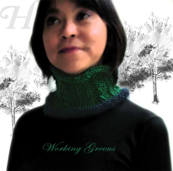 handmade neck tube or neck warmer