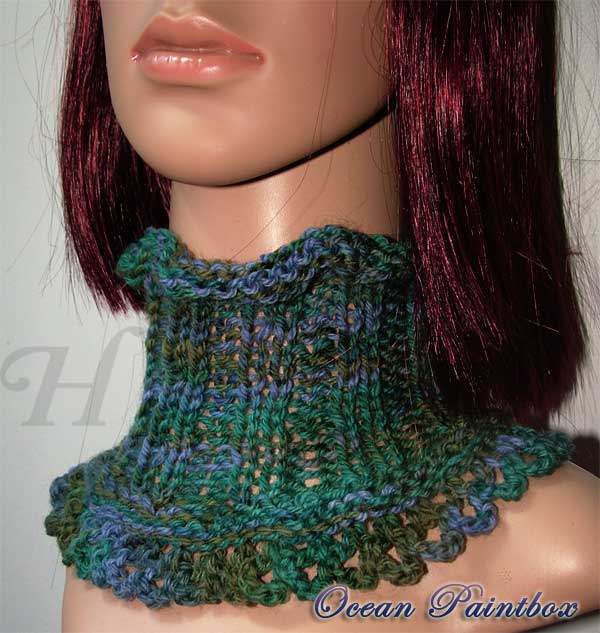 handmade neck tube or neck warmer