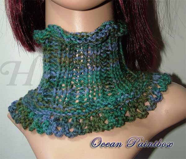 handmade neck tube or neck warmer