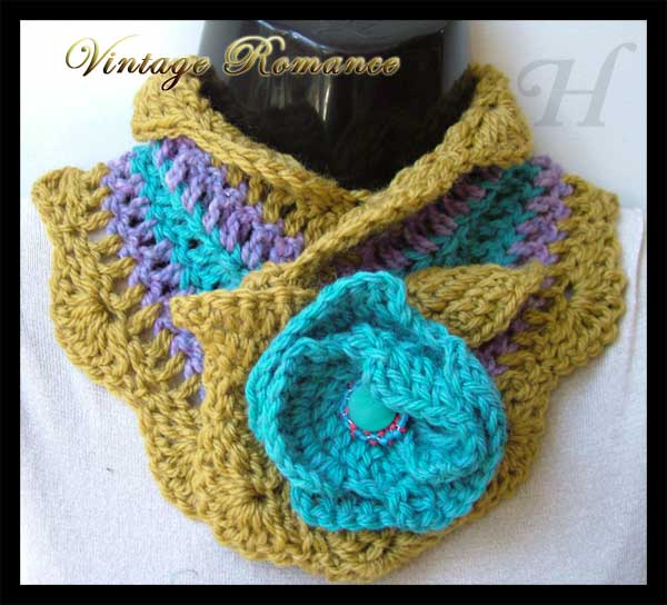 handmade neck warmer or neck wrap