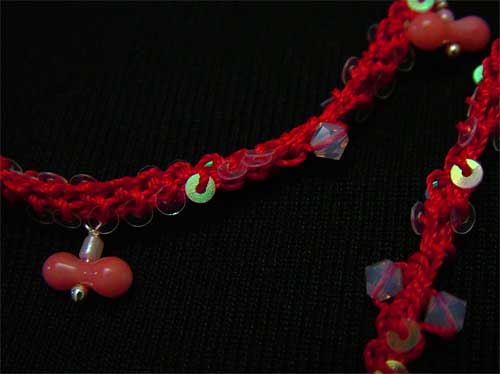 Beaded Crochet Rope Jewelry