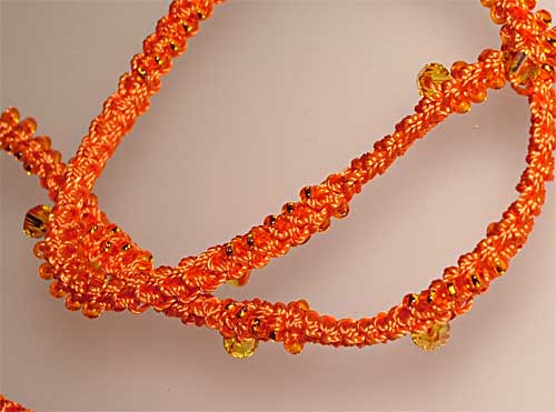 Beaded Crochet Rope Jewelry