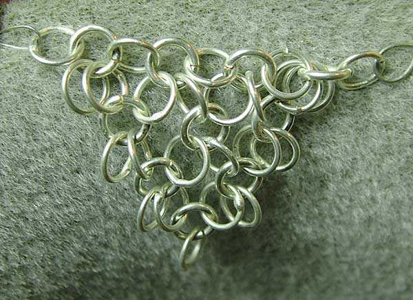 chain maille basic triangle shape