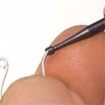 simple fish hook earwire