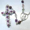 Sterling Silver Fluorite rosary