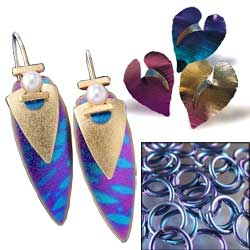 niobium jewelry and findings