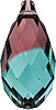 Swarovski Crystal Pendant 6010 Briolette