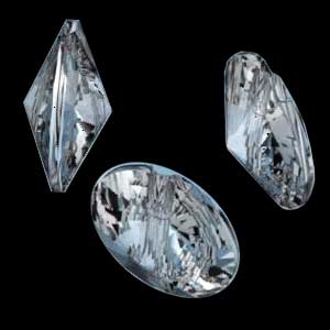 Swarovski crystal button 3015