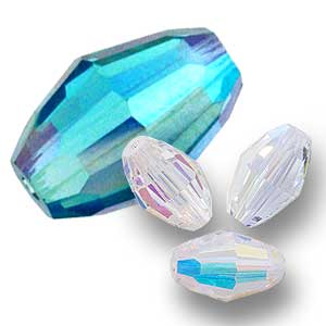 Swarovski 5200 faceted oval