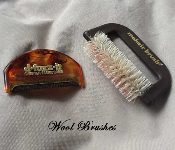 Mohair or Wool Brush