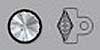 Swarovski Crystal Button 1770 with Plastic Shank