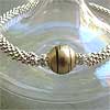 Golden Ball Crochet Beaded Necklace