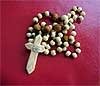 Wood and Bone rosary
