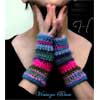 handmade fingerless gloves
