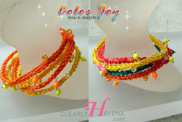 Beaded Crochet Rope Jewelry ch0278 Beaded Crochet Rope Jewelry