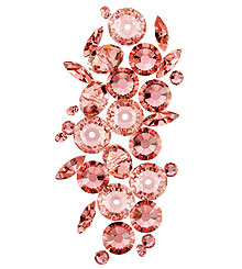 Swarovski color Rose Peach