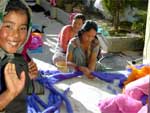 Nepalese yarn workers